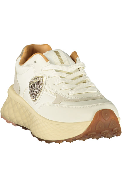 BLAUER WOMEN'S BEIGE SPORTS SHOES
