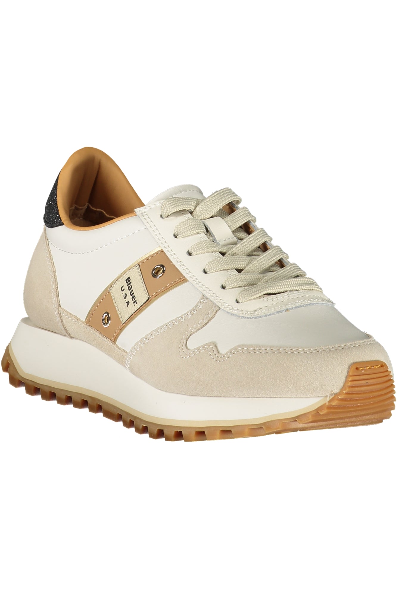 BLAUER WOMEN'S WHITE SPORTS SHOES