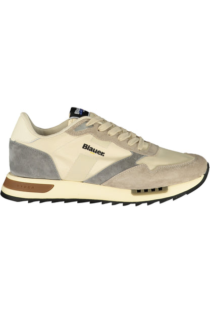 BLAUER MEN'S BEIGE SPORTS FOOTWEAR