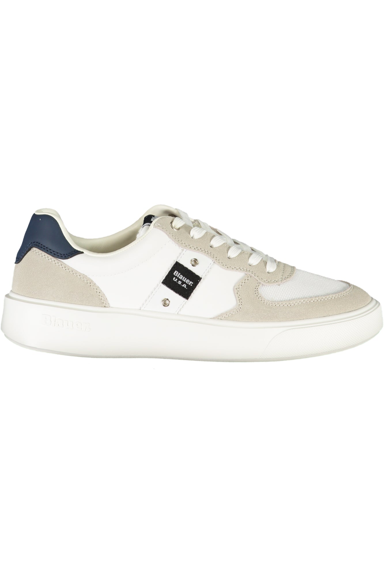 BLAUER SPORTS SHOES MEN WHITE