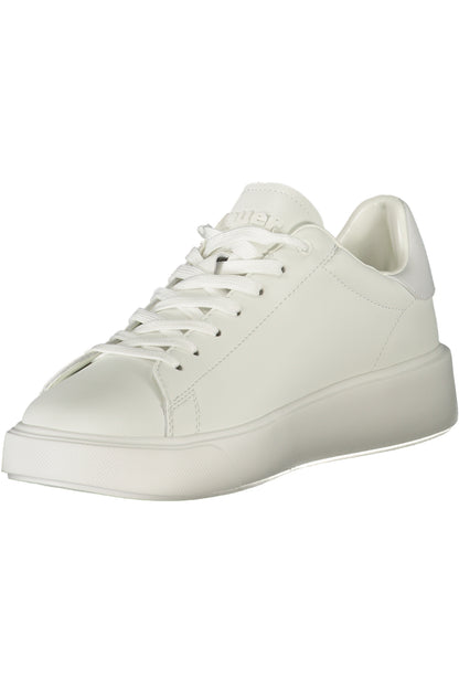 BLAUER MEN'S WHITE SPORTS SHOES