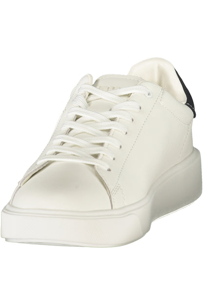 BLAUER MEN'S WHITE SPORTS SHOES