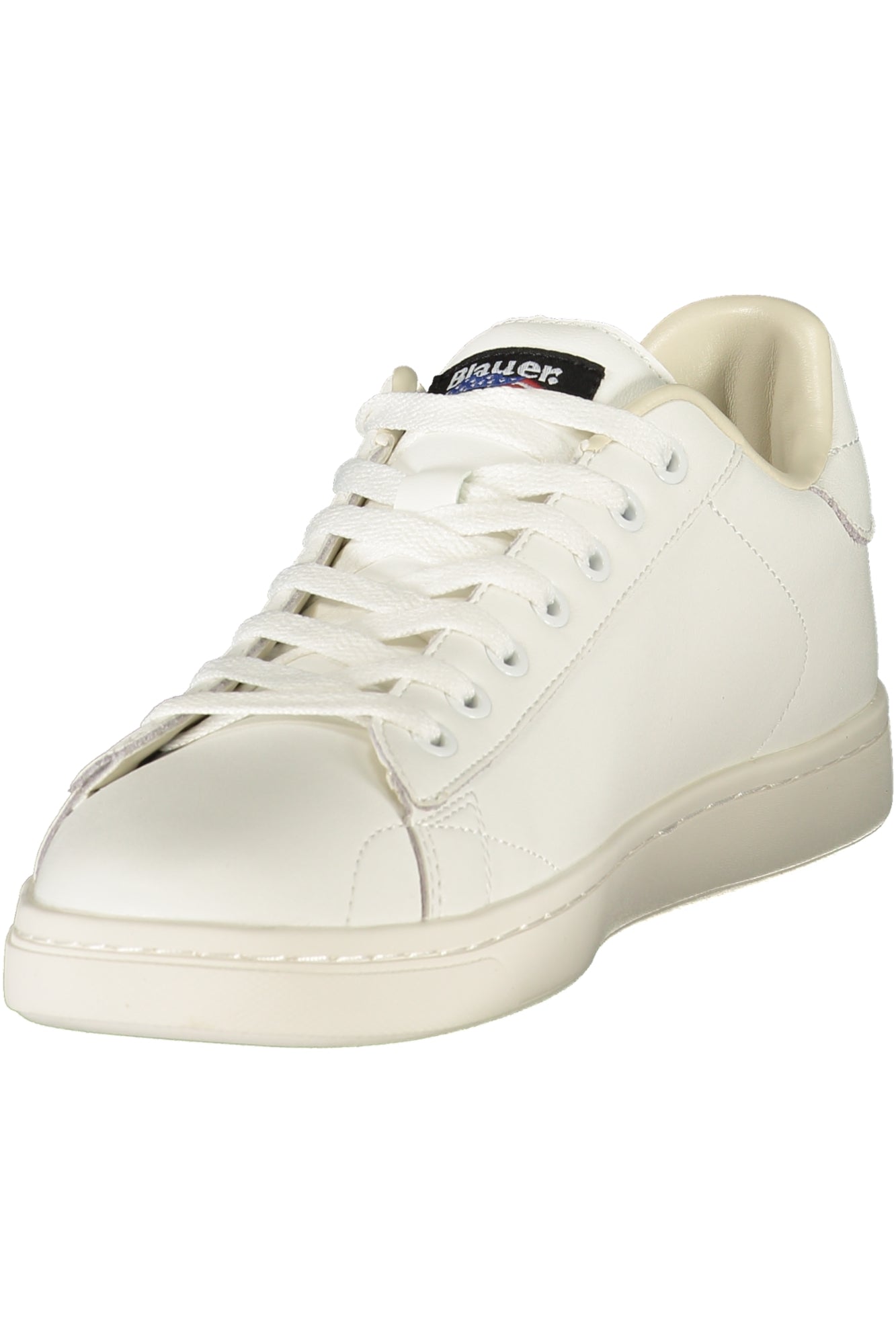 BLAUER MEN'S WHITE SPORTS SHOES