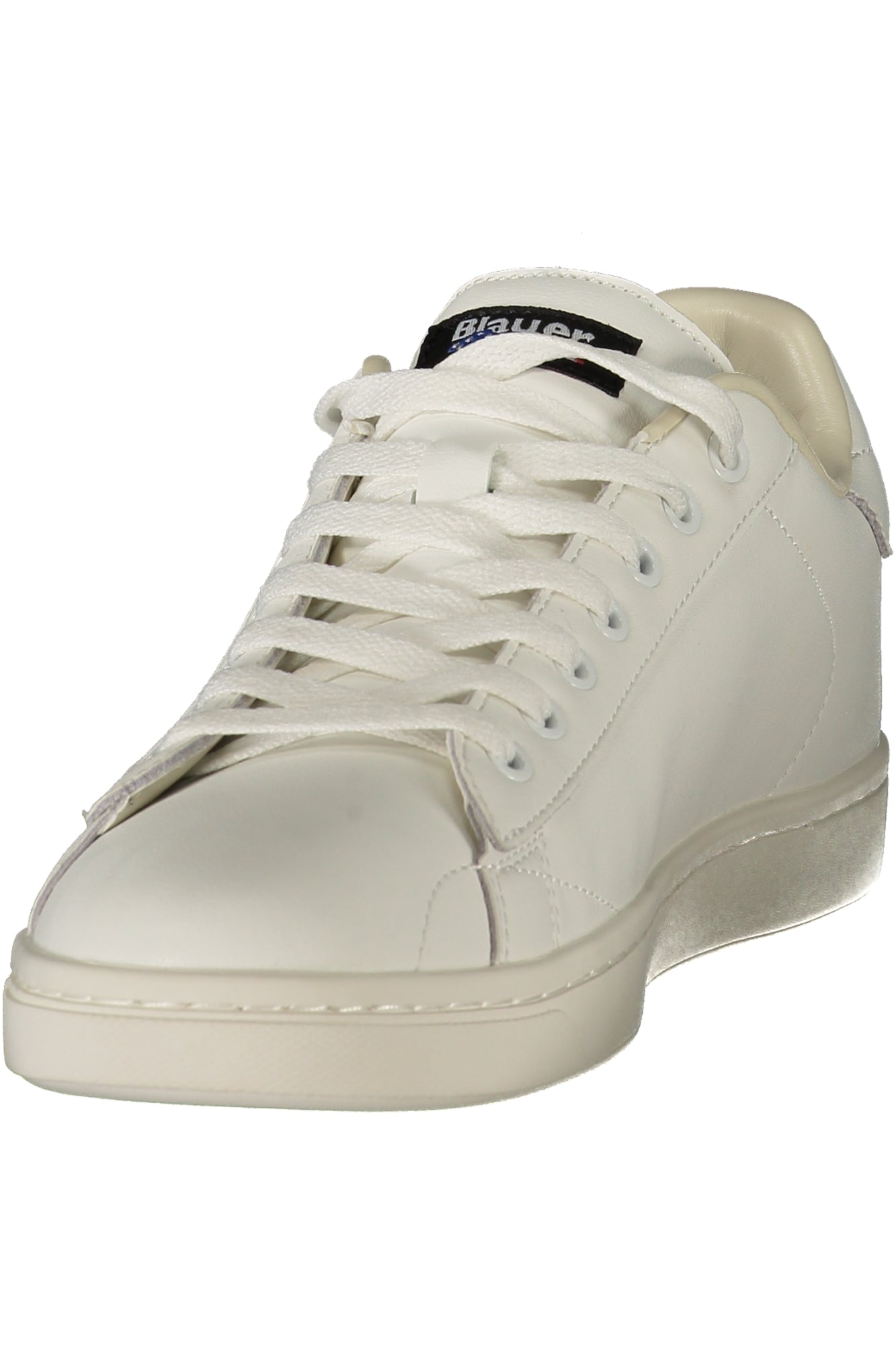 BLAUER MEN'S WHITE SPORTS SHOES