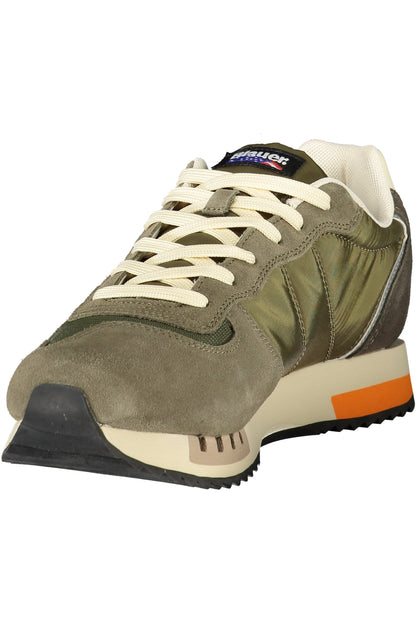 BLAUER SPORTS SHOES MEN GREEN