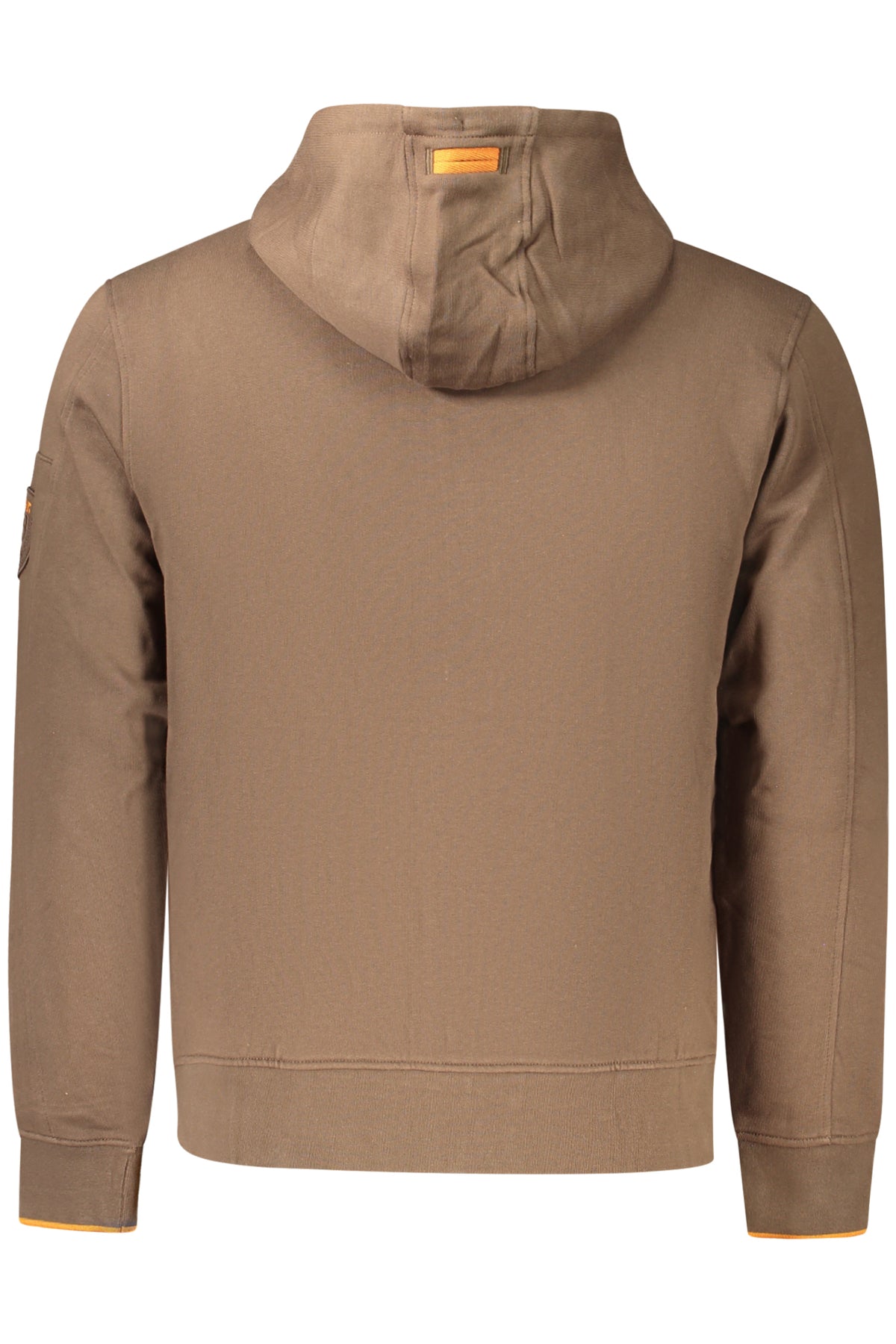 SWEAT-SHIRT ZIPPÉ HOMME BLAUER MARRON