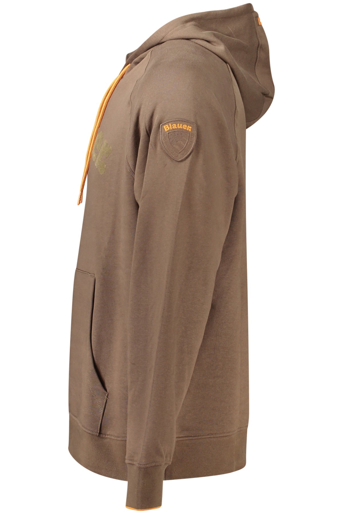 SWEAT-SHIRT ZIPPÉ HOMME BLAUER MARRON