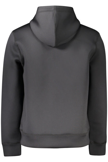 SWEAT-SHIRT BLAUER NOIR À FERMETURE ÉCLAIR POUR HOMME