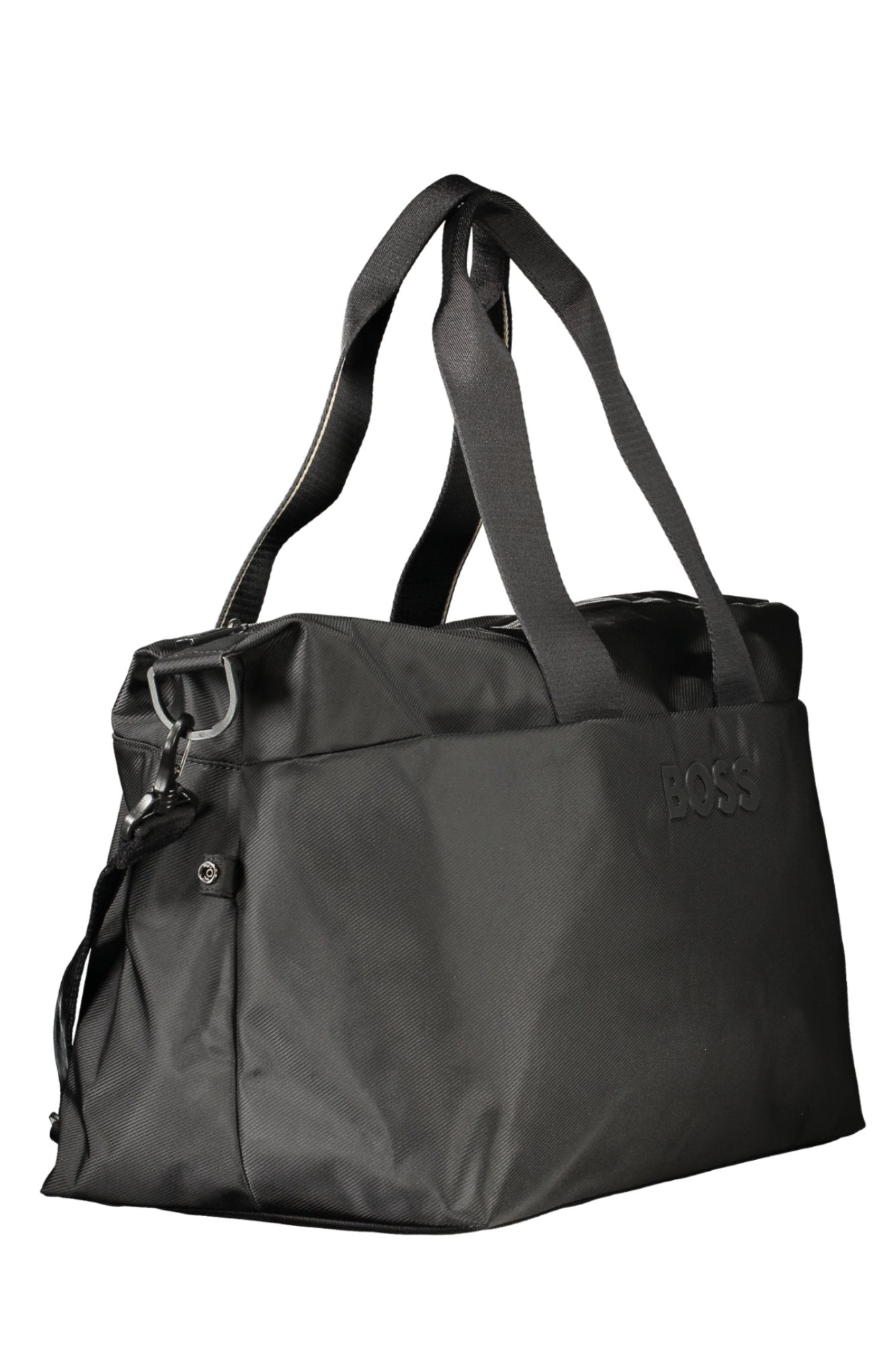 BOSS MEN'S BLACK DUFFLE BAG