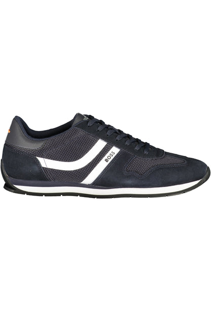 BOSS MEN'S BLUE SPORTS FOOTWEAR