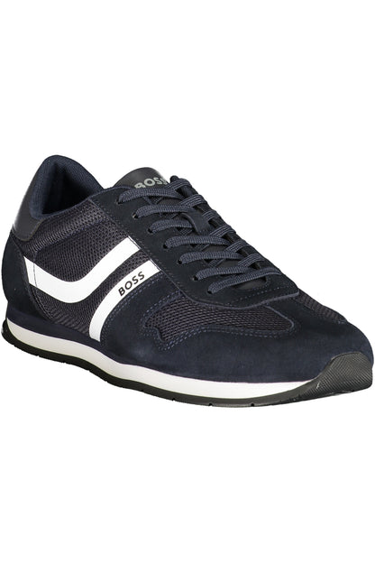 BOSS MEN'S BLUE SPORTS FOOTWEAR