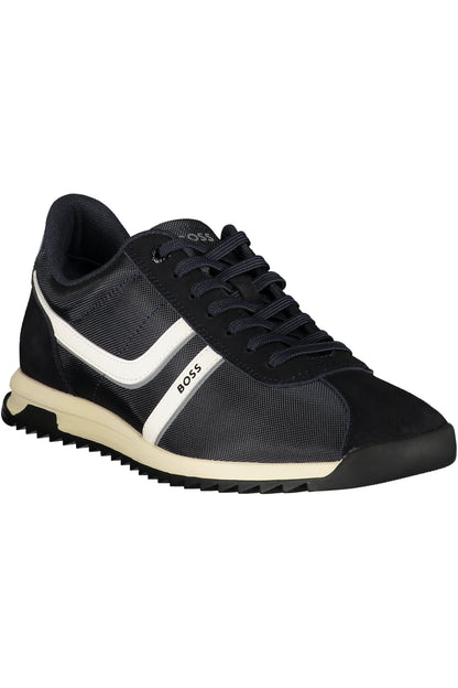 BOSS MEN'S BLUE SPORTS FOOTWEAR
