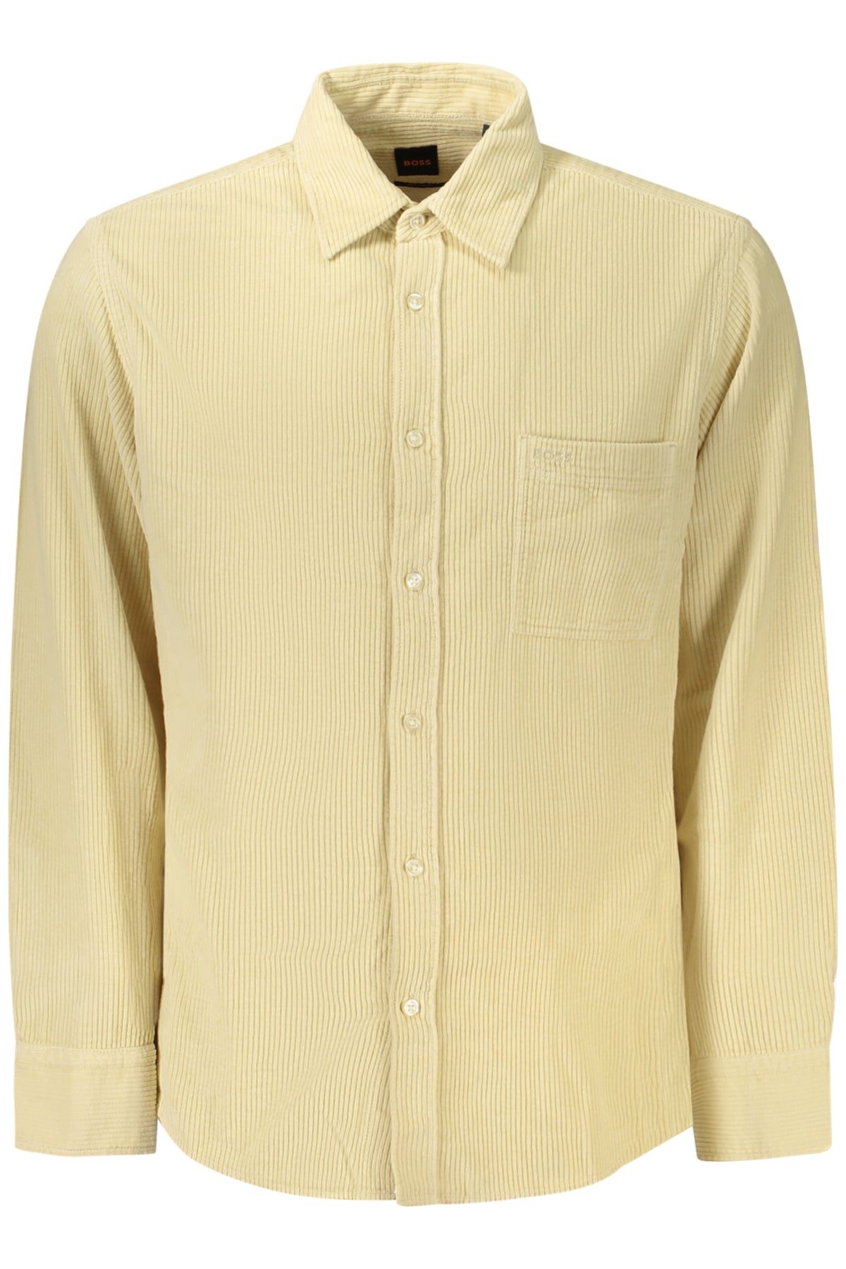 CHEMISE BEIGE À MANCHES LONGUES POUR HOMME BOSS