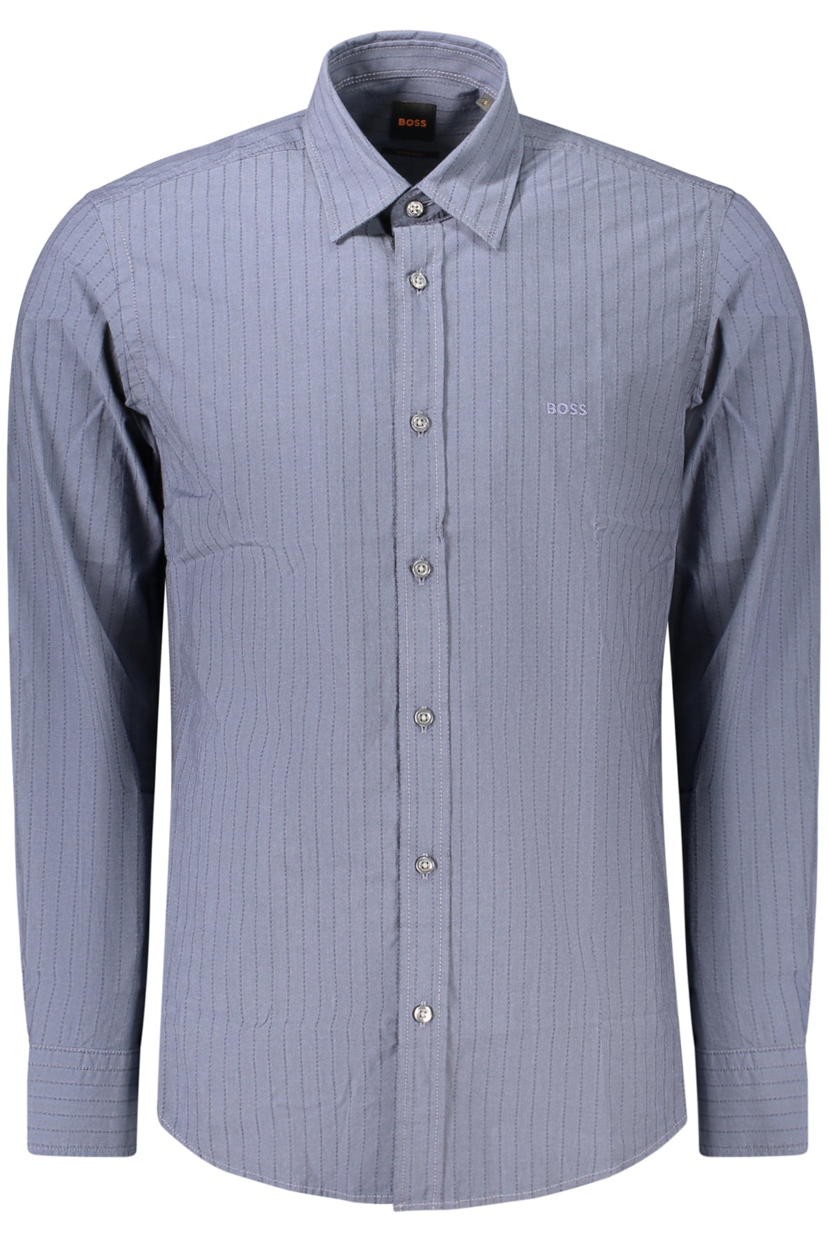 CHEMISE BLEUE À MANCHES LONGUES POUR HOMME BOSS
