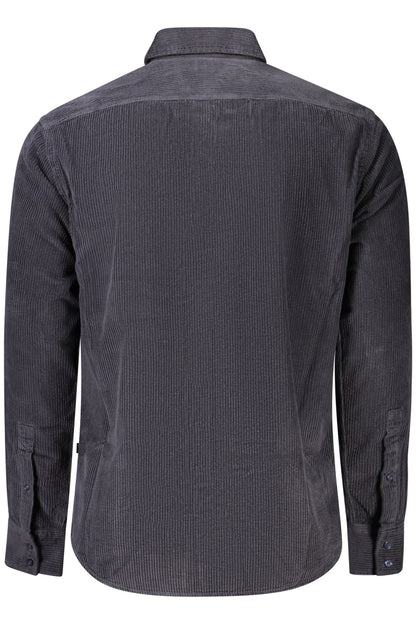 CHEMISE BLEUE À MANCHES LONGUES POUR HOMME BOSS