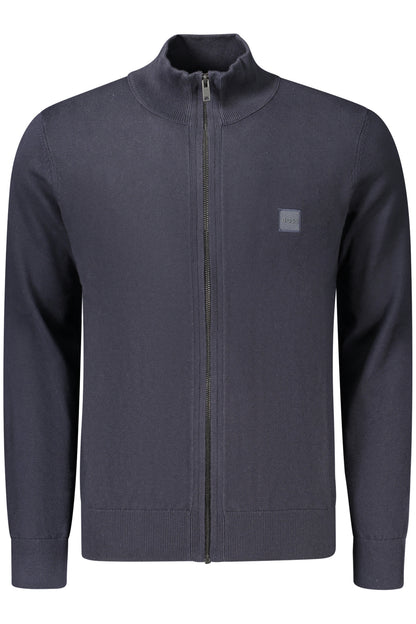 CARDIGAN BLEU POUR HOMME BOSS