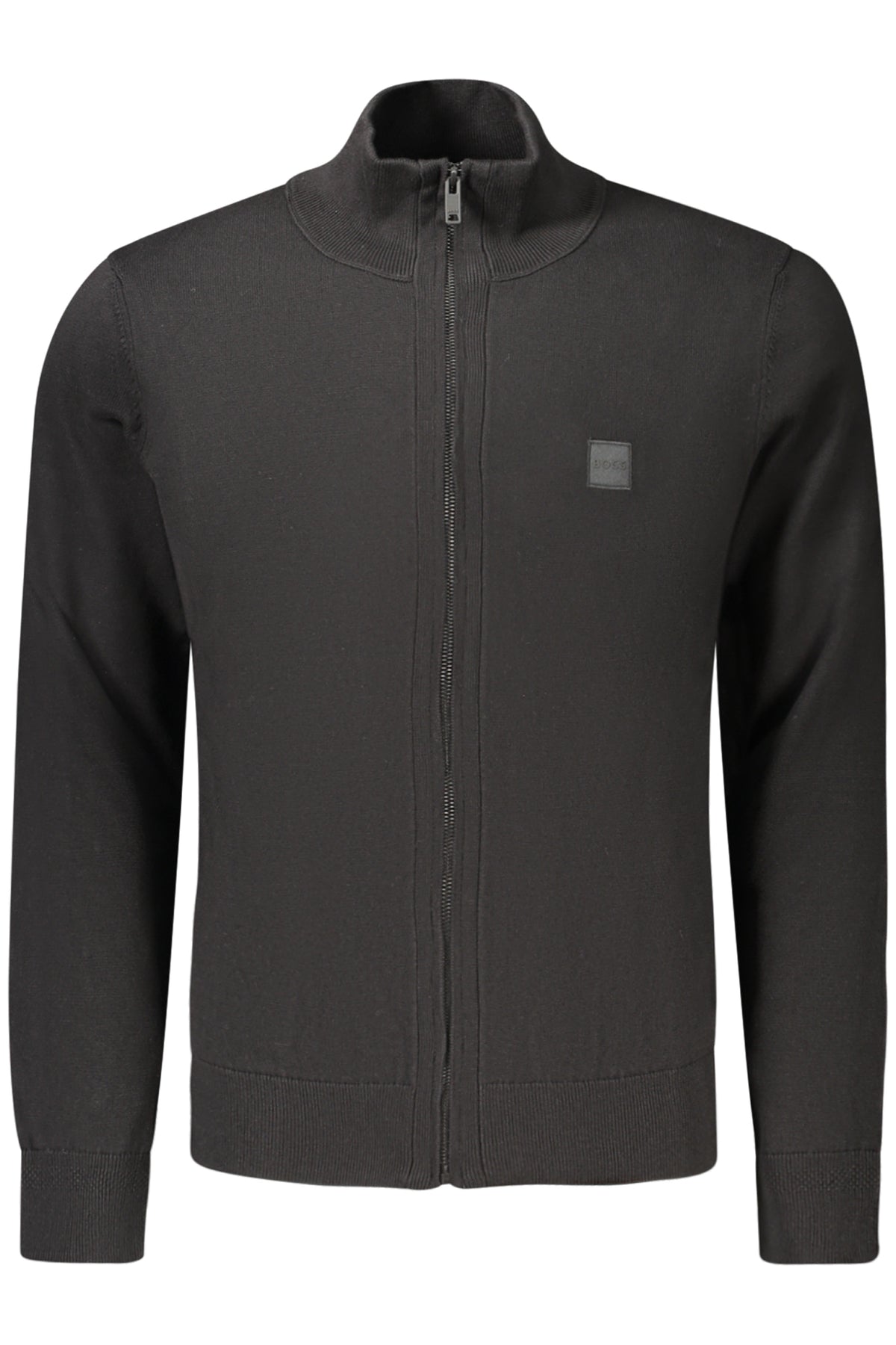 CARDIGAN NOIR POUR HOMME BOSS