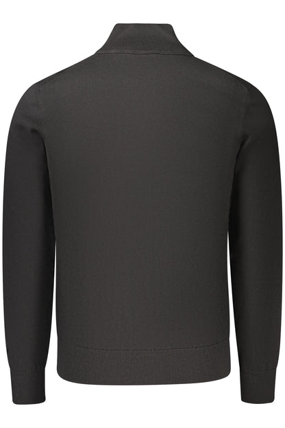 CARDIGAN NOIR POUR HOMME BOSS