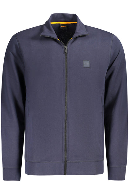 SWEAT-SHIRT ZIPPÉ BOSS HOMME BLEU