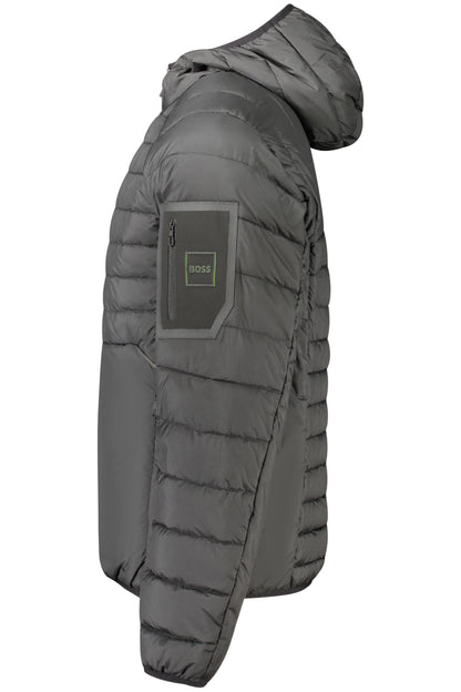 VESTE NOIRE BOSS POUR HOMME