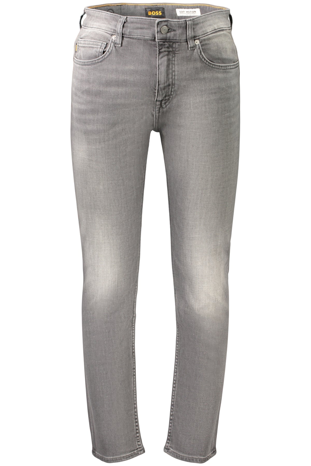 Jeans BOSS en denim gris pour hommes