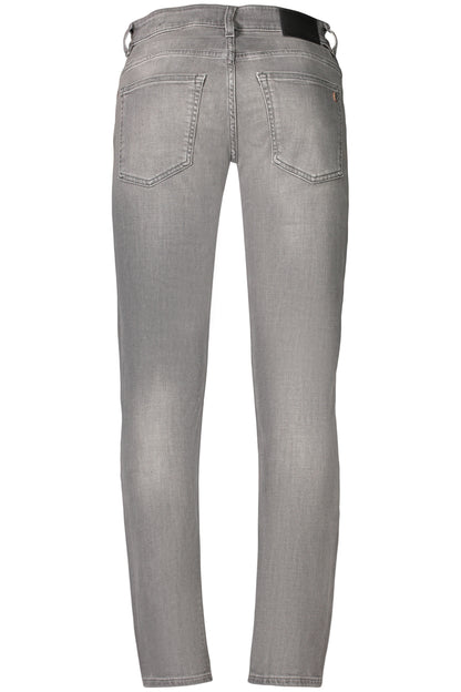 Jeans BOSS en denim gris pour hommes