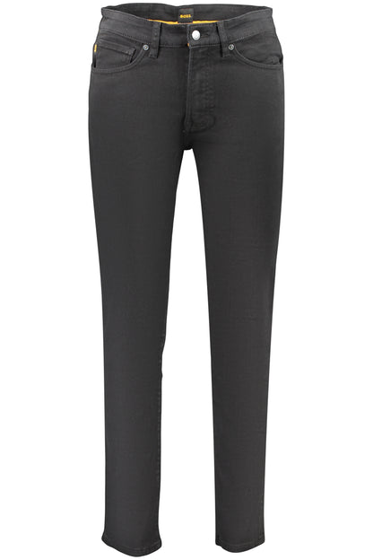 BOSS JEANS DENIM MEN'S BLACK