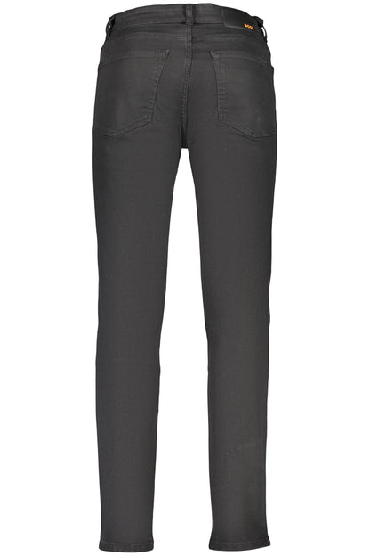 BOSS JEANS DENIM MEN'S BLACK