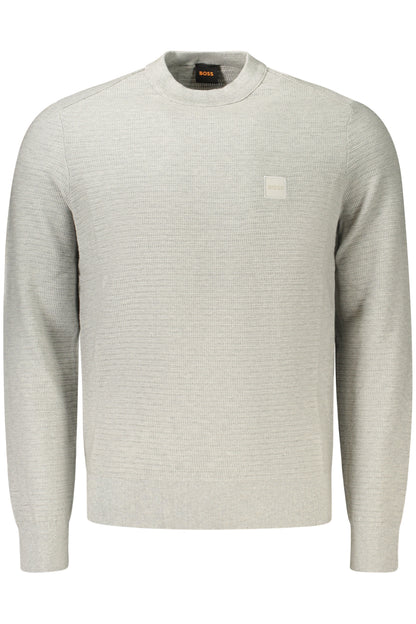 PULL GRIS POUR HOMME BOSS