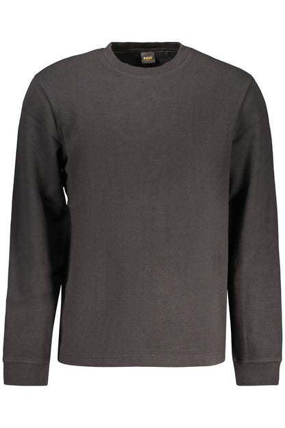 BOSS MEN'S BLACK SWEATER