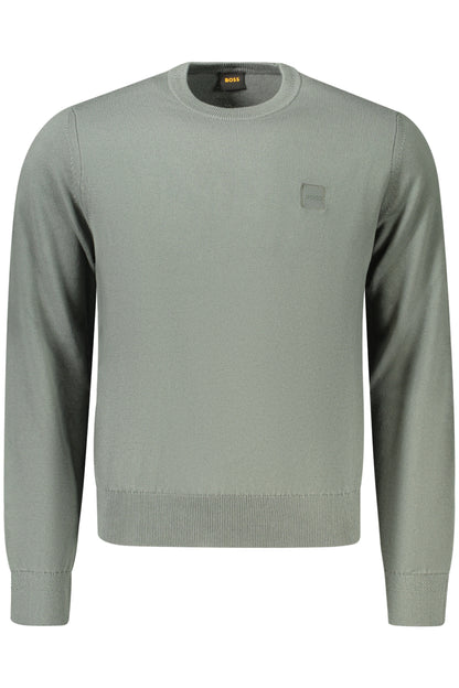 PULL VERT POUR HOMME BOSS