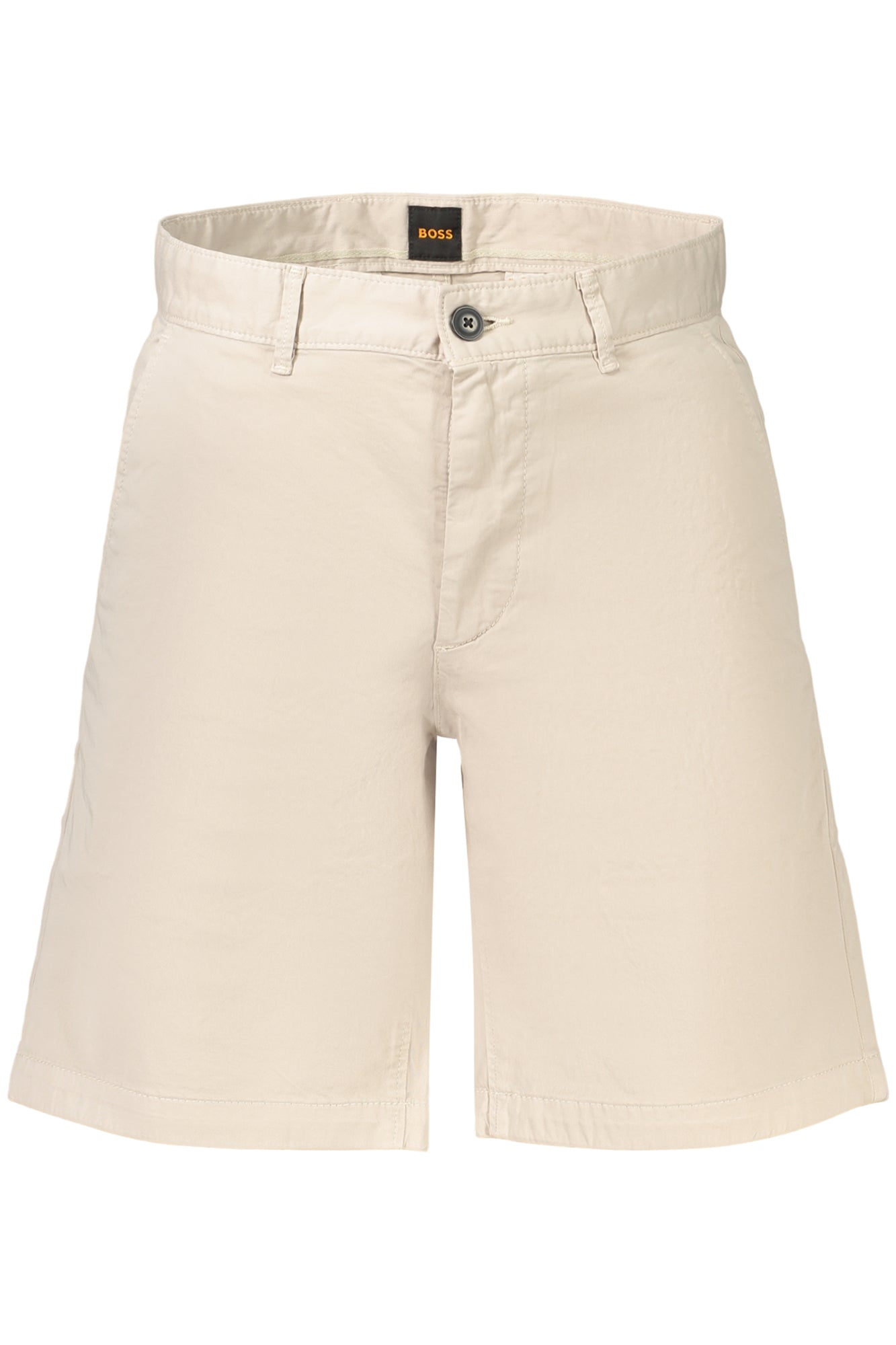 BOSS MEN'S BEIGE BERMUDA SHORTS