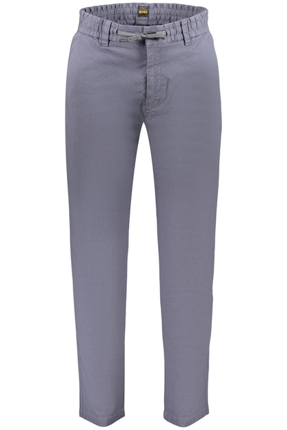 BOSS MEN'S BLUE TROUSERS