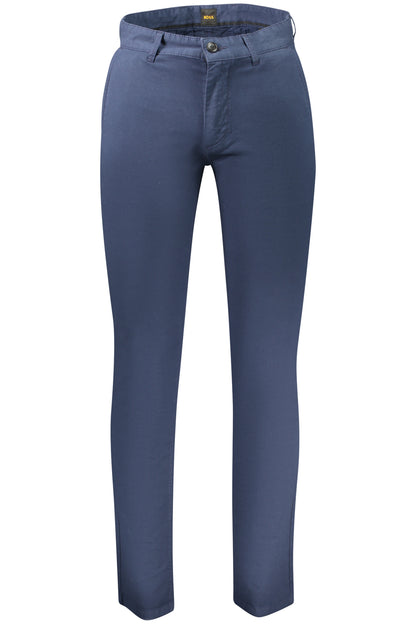 BOSS MEN'S BLUE TROUSERS