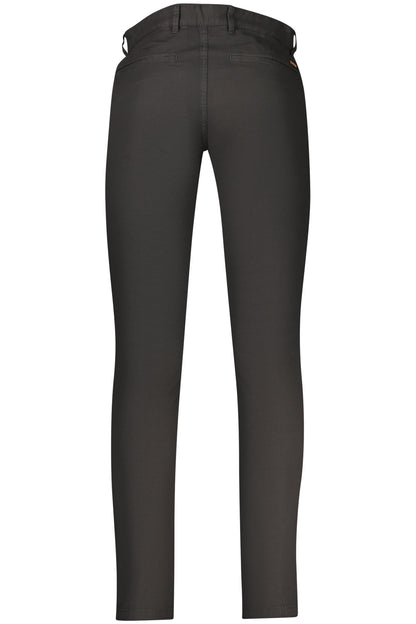 BOSS MEN'S BLACK TROUSERS