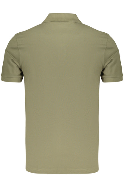 BOSS MEN'S SHORT-SLEEVE POLO SHIRT GREEN
