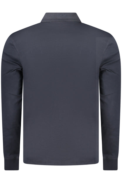 Polo à manches longues pour homme BOSS, bleu