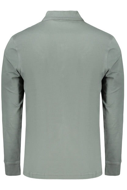POLO VERT À MANCHES LONGUES POUR HOMME BOSS