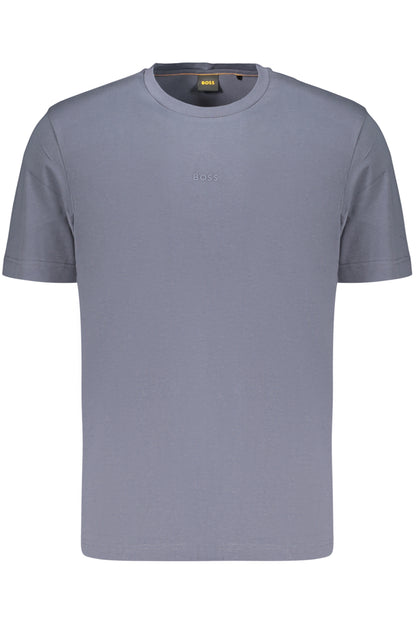BOSS MEN'S SHORT-SLEEVED T-SHIRT, BLUE