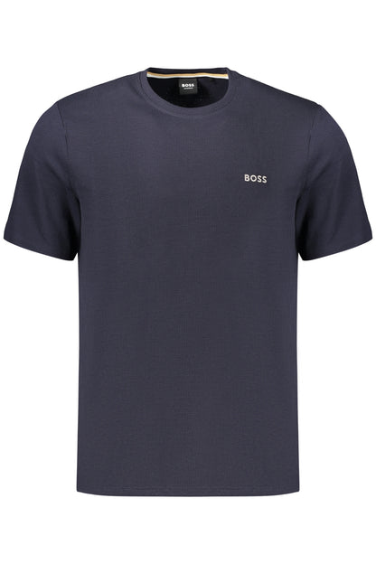 BOSS MEN'S SHORT-SLEEVED T-SHIRT, BLUE