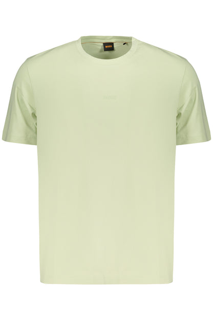 BOSS MEN'S SHORT-SLEEVED T-SHIRT GREEN
