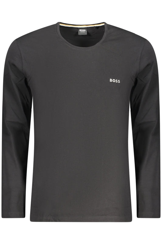 BOSS MEN'S LONG-SLEEVED T-SHIRT BLACK