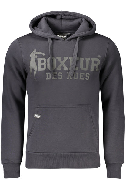BOXEUR DES RUES MEN'S ZIP-UP SWEATSHIRT, GREY