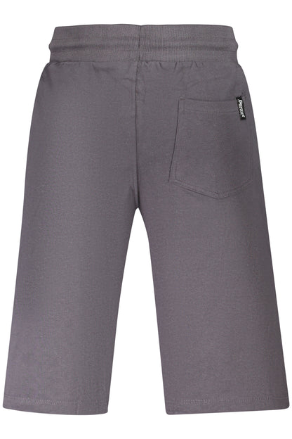 BOXEUR DES RUES MEN'S SHORT TRACKSUIT TROUSERS GREY