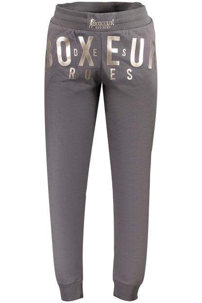 BOXEUR DES RUES MEN'S LONG TRACKSUIT PANTS GREY
