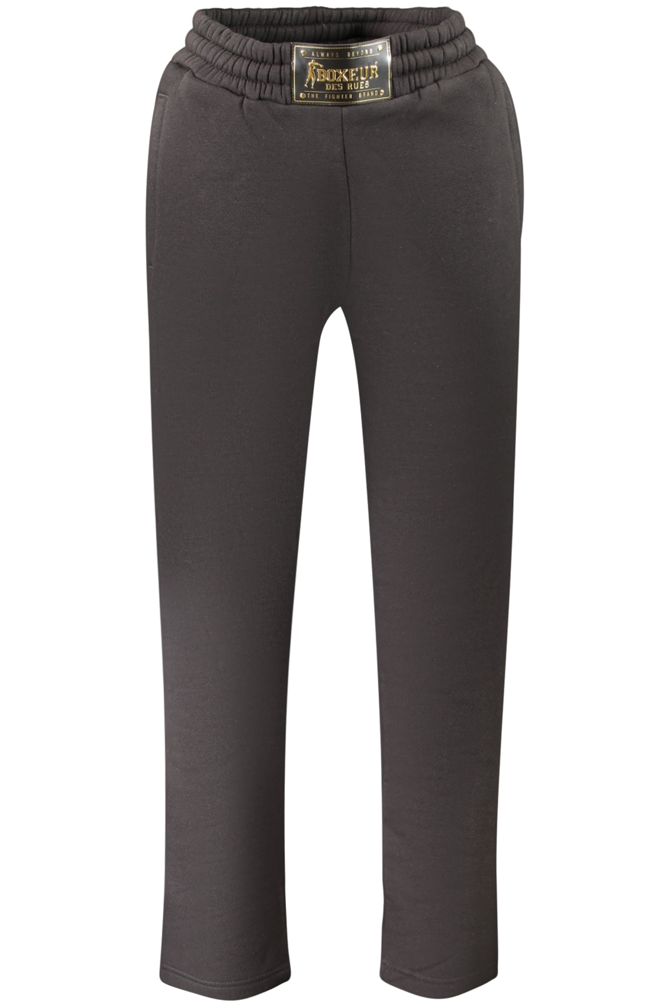 BOXEUR DES RUES BLACK MEN'S LONG SUIT PANTS