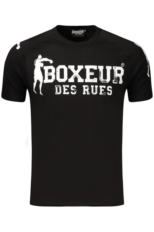 BOXEUR DES RUES MEN'S SHORT SLEEVE T-SHIRT BLACK