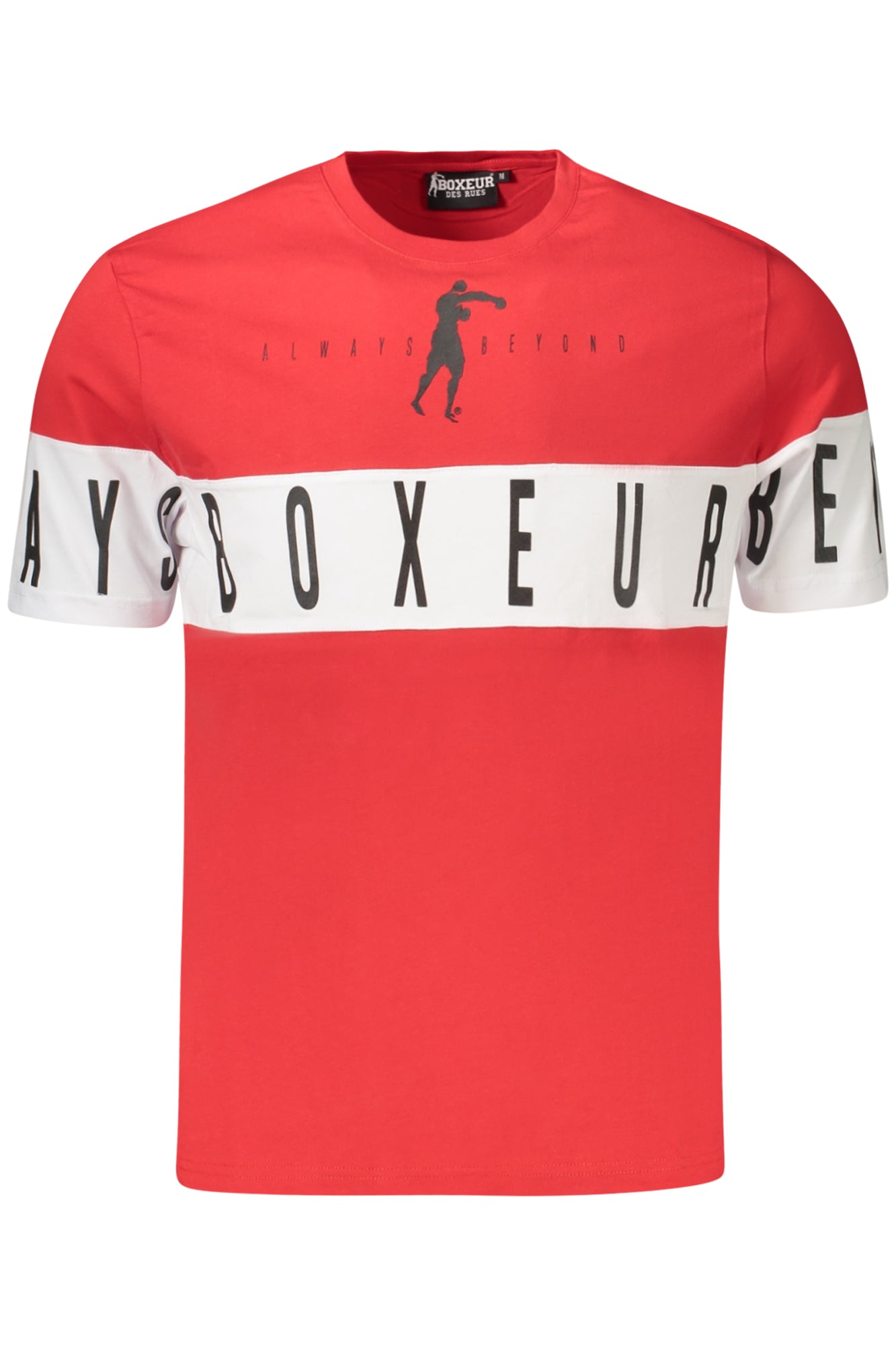 BOXEUR DES RUES MEN'S RED SHORT SLEEVE T-SHIRT