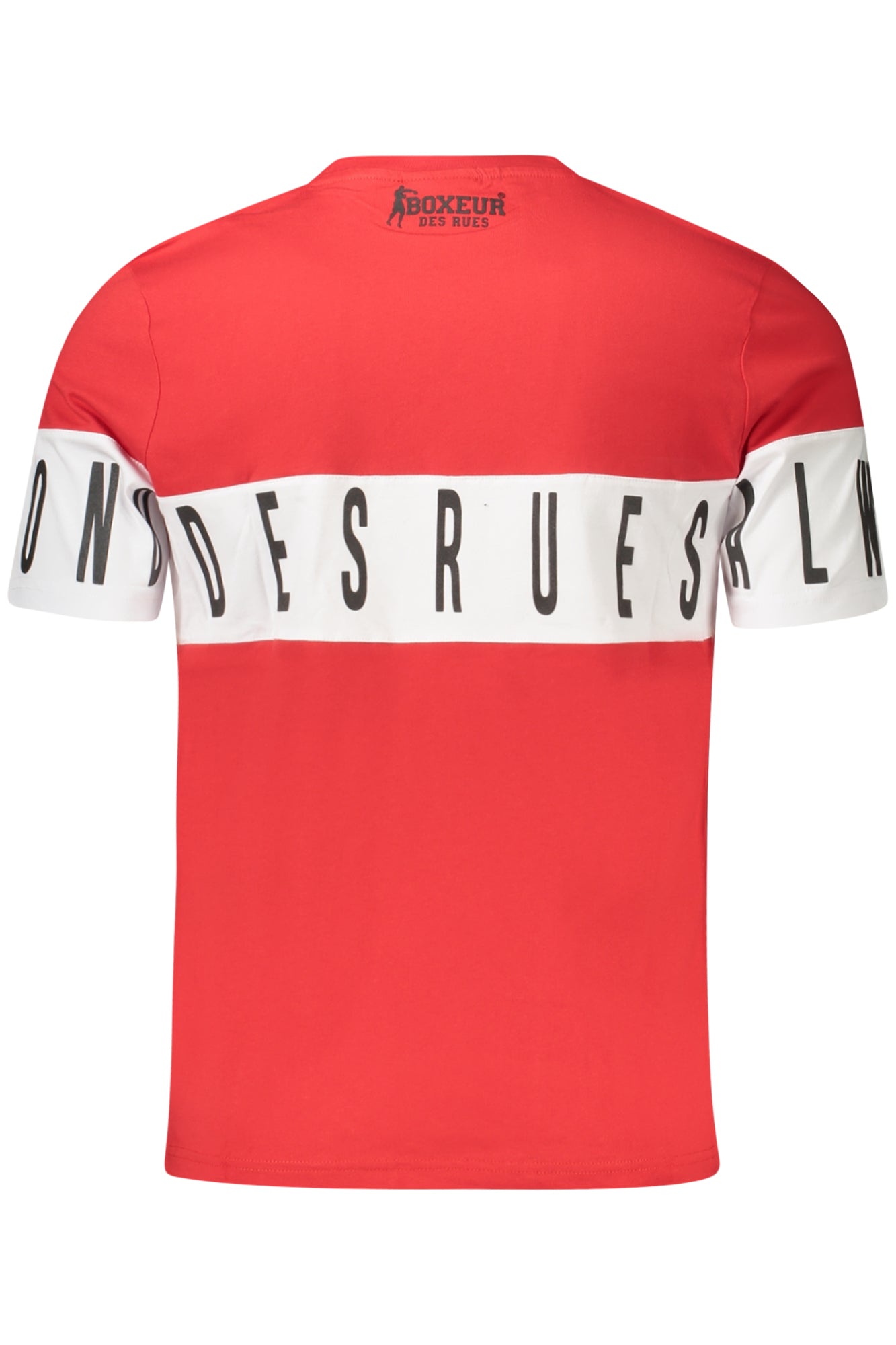BOXEUR DES RUES MEN'S RED SHORT SLEEVE T-SHIRT