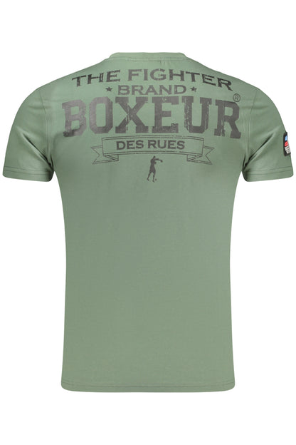 BOXEUR DES RUES GREEN MEN'S SHORT SLEEVED T-SHIRT
